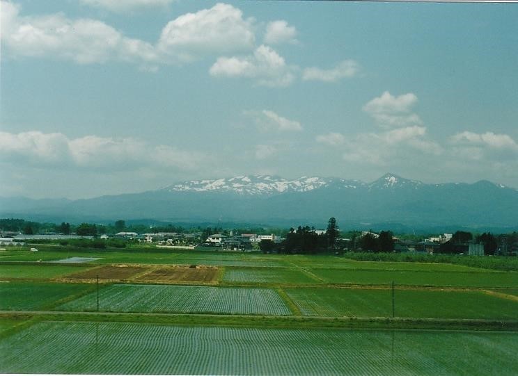 白神山地の山々