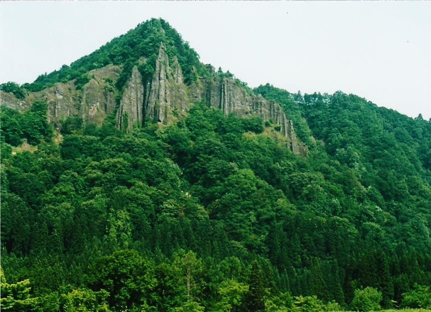 竜馬山　稲沢より