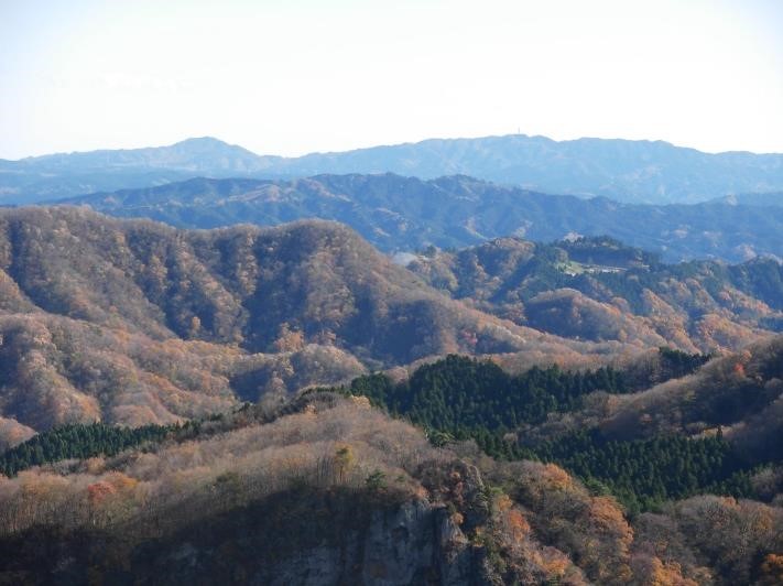 以前　道路工事中で登れなかった堅破山