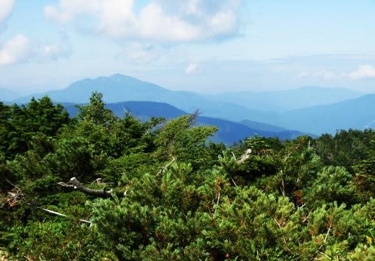 那須連山～日光連山を望む