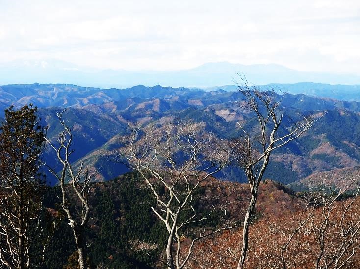 遠く日光・那須連山