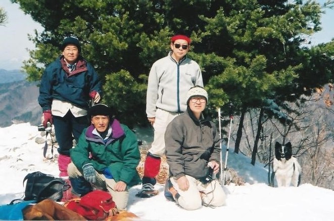 御陵山・山頂にて