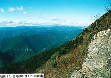 竜頭山からの眺望