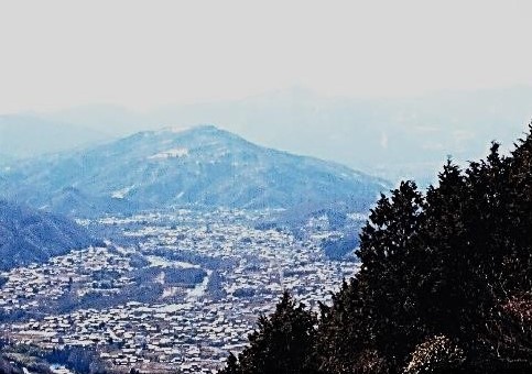 雨乞山～皆野・秩父方面