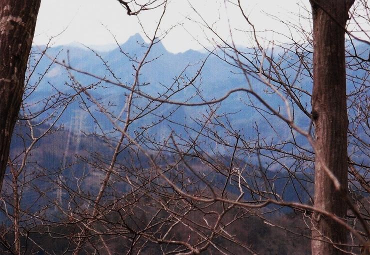 秩父双子山と両神山