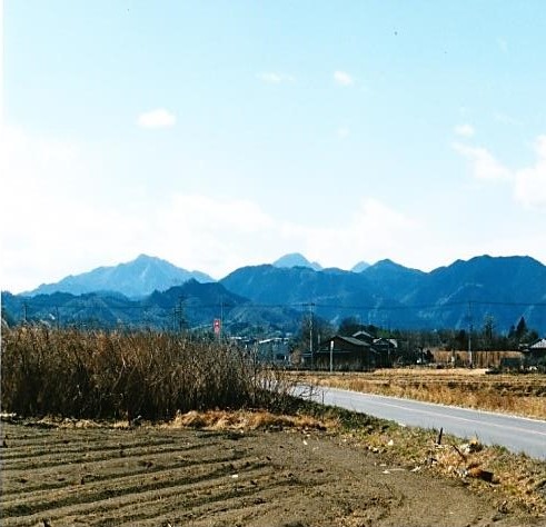 武蔵御嶽山　西御荷鉾　　東御荷鉾　　雨降山　　庚申山