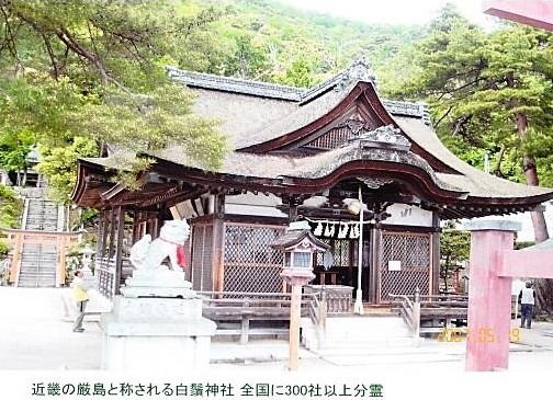 白髭神社は全国に３００社以上の分室