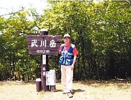 武川岳・山頂にて