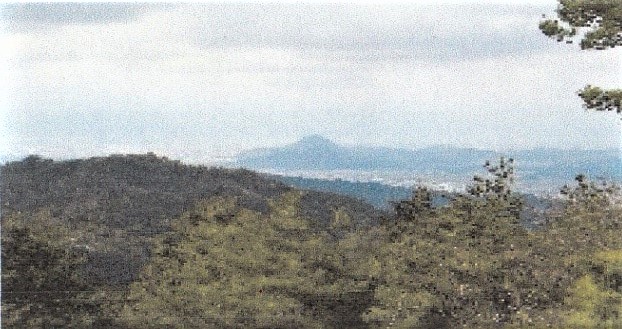 飯道山山頂より