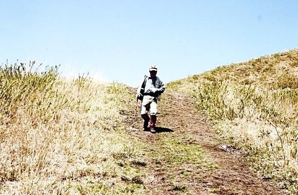 鉢伏山の帰り道