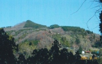 城峯公園から横隈山