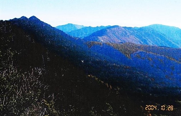 乾徳山・黒金山