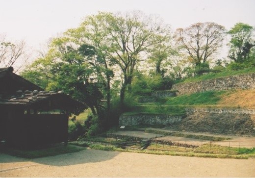 金山城跡の遺構