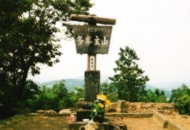 多峰主山山頂　三角点