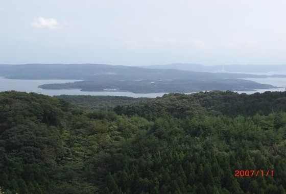 別所岳 ～ 能登島･立山連峰方面