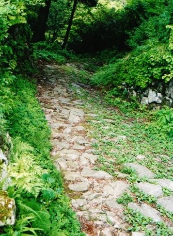 石畳の北陸路　古い官道